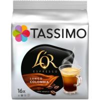 Café Colombia TASSIMO L'OR, paquete 16 uds