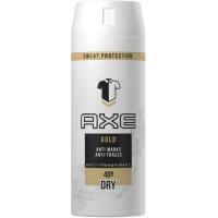 AXE Gold transpirazioaren aurkako gizonentzako desodorantea, espraia 150 ml