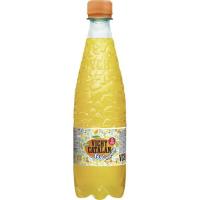 Agua con gas-zumo natural de naranja VICHY, botellín 50 cl