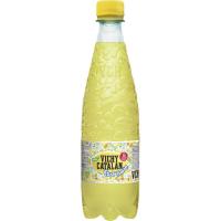 Agua con gas-zumo natural de limón VICHY, botellín 50 cl