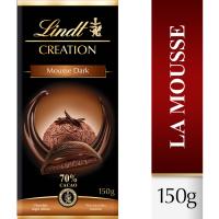 LINDT CREATION % 70 mousse txokolatea, tableta 150 g