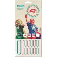 Etiquetas ropa MINE, blister 60uds