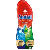 SOMAT ontzi garbigailurako koipearen aurkako gel detergentea, botila 35 dosi