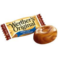 Caramelos de chocolate sin azúcar WERTHER'S Original, bolsa 60 g