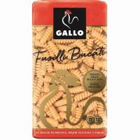 Pasta Fusilli Bucati GALLO, paquete 425 g