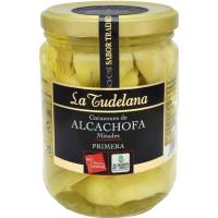 Alcachofa mitades I.G.P.Tudela R16 LA TUDELANA, frasco 250 g