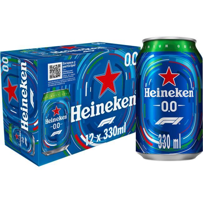 precios Cerveza 0.0% Heineken, Pack Lata 12X33 Cl en Eroski