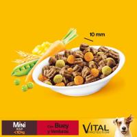 Alimento de buey para perro mini adulto PEDIGREE, saco 1,4 kg