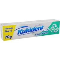 Fijación dental sabor neutro KUKIDENT Pro Complete, tubo 70 g