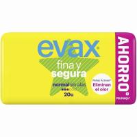 Compresa normal EVAX F&S, paquete 20 uds.