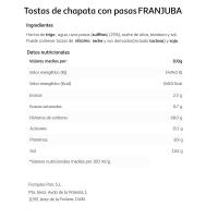 Chapatitas de frutos rojos FRANJUBA, bolsa 100 g