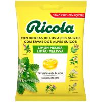 Caramelo de limón sin azúcar RICOLA, bolsa 70 g