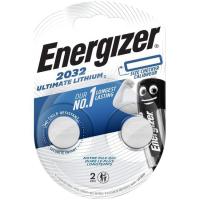 Pila especial botón performance 2032 ENERGIZER, pack 2 uds