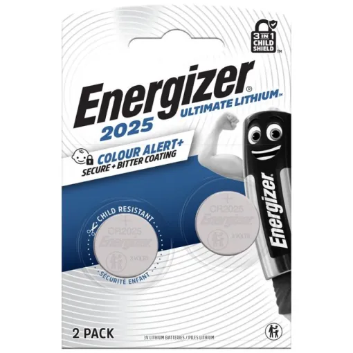 Pila especial botón performance 2025 ENERGIZER, pack 2 uds