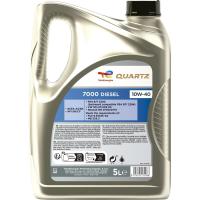 Aceite sintético de motor 7000 10W40 diésel Quartz TOTAL, 5 litros