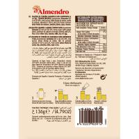 Palitos de turrón de caramelo a la sal EL ALMENDRO, caja 136 g
