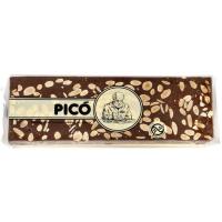 Turrón de chocolate puro con almendras PICÓ, tableta 250 g