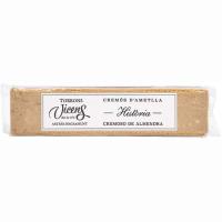 Turrón Historia cremoso de almendra VICENS, tableta 300 g