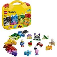 LEGO CLASSIC sormenezko koloretako adreiluen maletatxoa, adina: +4 urte