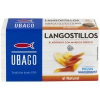 Langostillo al natural UBAGO, lata 45 g