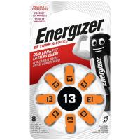 Pila para audífono, zinc air 13 ENERGIZER, pack 8 uds