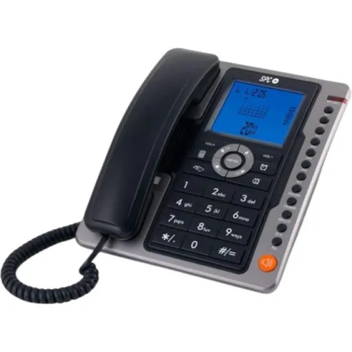 Teléfono sobremesa negro Office Pro 3604N SPC