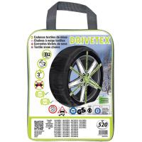 Cadenas textiles para nieve Nº 520 DRIVETEX, 1 par