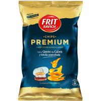 Patatas chips premium de queso de cabra FRIT RAVICH, bolsa 150 g