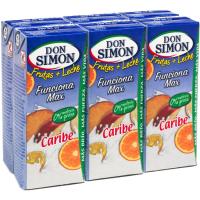 Lactozumo Caribe DON SIMON, pack 6x200 ml
