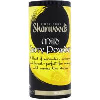 Curry en polvo mild suave SHARWOODS, frasco 113 g