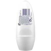 Desodorante para mujer original DOVE 0%, roll on 50 ml