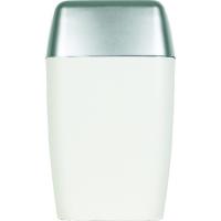 Cubo blanco retro con tapa basculante, 33x 20 cm SPIRELLA, 7 litros