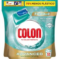 Detergente en cápsulas higiene COLON ADVANCED, bolsa 32 dosis