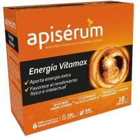 Jalea real vitaminada energia vitamax APISERUM, caja 18 viales