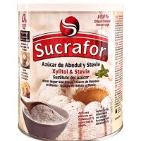Azúcar de abedul-stevia SUCRAFOR, bote 500 g