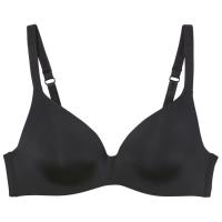 Sujetador mujer sin aro y relleno, negro DIM, talla 95C