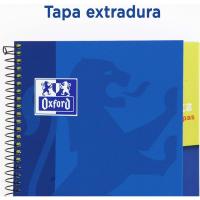 Cuaderno de espiral 4º, rayado horizontal, tapa extradura ¿Cuál te llegará? 400043979 OXFORD, 80 hojas