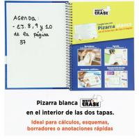 Cuaderno de espiral 4º, rayado pauta 3,5, tapa extradura ¿Cuál te llegará? 400043990 OXFORD, 80 hojas