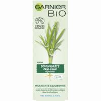 Crema hidratante de lemongrass GARNIER BIO, tubo 50 ml