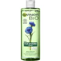Agua micelar flor de aciano GARNIER BIO, bote 400 ml
