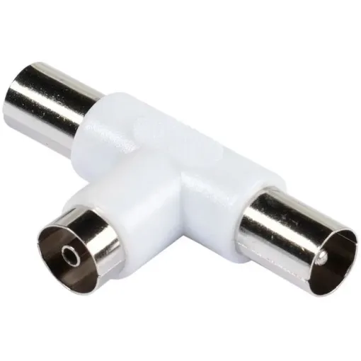 Adaptador de antena coaxial con doble via, 48017 VIVANCO