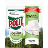 Insecticida paseo bosque en pastillas POLIL, paquete 24 uds.
