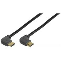 Cable HDMI Higt Speed Ethernet acodado 90º, 47106 VIVANCO, 1,5 m