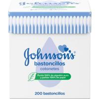 Bastoncillos JOHNSON`S, bote 200 uds.