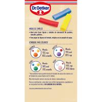 Fondant de azúcar de colores DR. OETKER, caja 300 g