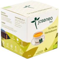 Infusión té verde hierbabuena JOSENEA, caja 20 g