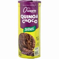 Galleta digestive de quinoa-chocolate SANTIVERI, paquete 175 g