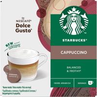 Café Cappuccino compatible Dolce Gusto STARBUCKS, caja 6 uds
