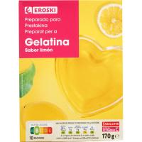 EROSKI limoi gelatina, kutxa 170 g