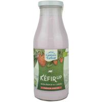Kefir Up de fresa bio CANTERO DE LETUR, botella 50 cl